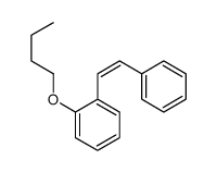 1-butoxy-2-(2-phenylethenyl)benzene结构式