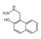 (2-羟基-萘-1-甲基)-肼结构式