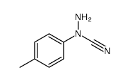 amino-(4-methylphenyl)cyanamide结构式