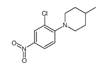 Piperidine, 1-(2-chloro-4-nitrophenyl)-4-methyl Structure