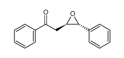 1-phenyl-2-(3-phenyloxiran-2-yl)ethanone Structure