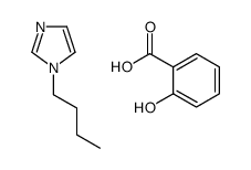 salicylic acid, compound with 1-butyl-1H-imidazole (1:1)结构式