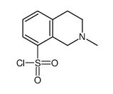 2-methyl-3,4-dihydro-1H-isoquinoline-8-sulfonyl chloride Structure