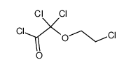 dichloro-(2-chloro-ethoxy)-acetyl chloride结构式
