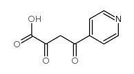 2,4-二氧代-4-吡啶-4-丁酸结构式