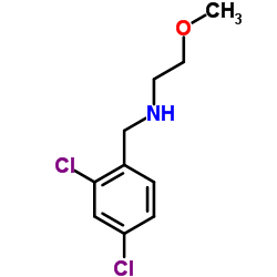 N-(2,4-Dichlorobenzyl)-2-methoxyethanamine Structure