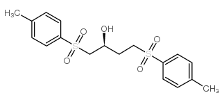 (S)-1,4-二对甲苯磺酰-2-丁醇结构式