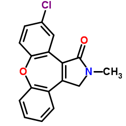11-氯-2,3-二氢-2-甲基-1H-二苯并[2,3:6,7]氧杂卓并[4,5-C]吡咯-1-酮图片