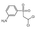 3-(2,2-dichloroethylsulfonyl)aniline Structure