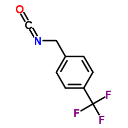 4-(三氟甲基L)苄基异氰酸酯结构式