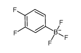 (3,4-difluorophenyl)trifluoroborate Structure