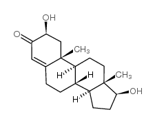 2β-Hydroxy Testosterone Structure