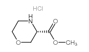吗啉-3-羧酸-(S)-甲酯氢溴酸盐结构式