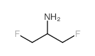 1,3-Difluoropropan-2-amine结构式