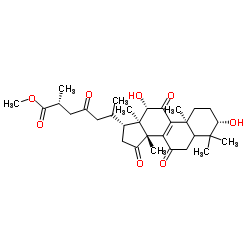 Methyl ganoderate C6 structure
