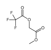 (2-methoxy-2-oxoethyl) 2,2,2-trifluoroacetate结构式