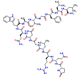 [D-Phe,Leu]-Bombesin 三氟乙酸盐结构式
