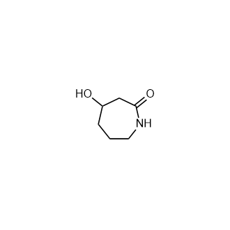 4-羟基氮杂环戊-2-酮结构式