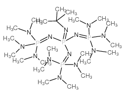 Phosphazene base P4-t-Bu solution Structure
