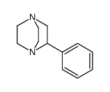 1,4-Diazabicyclo[2.2.2]octane,2-phenyl-(9CI)结构式