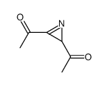 Ethanone, 1,1-(2H-azirine-2,3-diyl)bis- (9CI) Structure