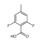2,6-二氟-4-甲基苯甲酸结构式
