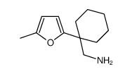 C-[1-(5-Methyl-furan-2-yl)-cyclohexyl]-methylamine Structure