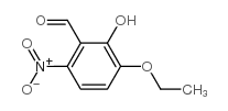 Benzaldehyde, 3-ethoxy-2-hydroxy-6-nitro- (9CI)结构式