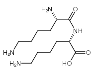 H-Lys-Lys-OH Hydrochloride salt结构式
