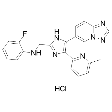盐酸Vactosertib结构式
