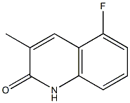 5-fluoro-3-methylquinolin-2(1H)-one Structure
