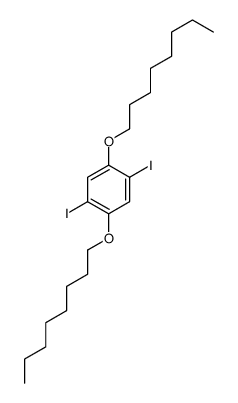 1,4-DIIODO-2,5-BIS(OCTYLOXY)BENZENE结构式