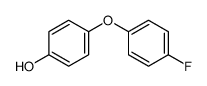 4-(4-氟苯氧基)苯酚结构式