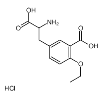 5-(2-amino-2-carboxyethyl)-2-ethoxybenzoic acid,hydrochloride Structure