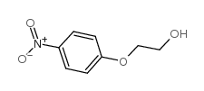 2-(4-Nitrophenoxy)-ethanol Structure