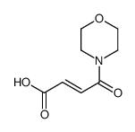 (2E)-4-(4-Morpholinyl)-4-oxo-2-butenoic acid结构式