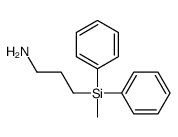 3-[methyl(diphenyl)silyl]propan-1-amine Structure