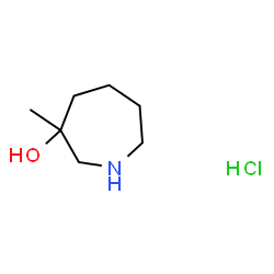 3-甲基吖庚环-3-醇盐酸结构式