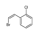 (Z)-1-(2-bromovinyl)-2-chlorobenzene结构式