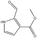 2-甲酰基吡咯-3-乙酸甲酯结构式