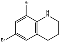 6,8-二溴-1,2,3,4-四氢喹啉结构式