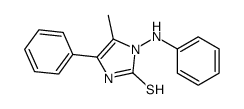 3-anilino-4-methyl-5-phenyl-1H-imidazole-2-thione Structure