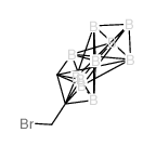 1,2-Dicarbadodecaborane(12),1-(bromomethyl)- (7CI,8CI,9CI) Structure