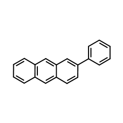 2-Phenylanthracene Structure