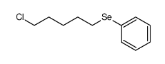 1-chloro-5-(phenylselanyl)pentane结构式