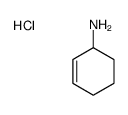 cyclohex-2-en-1-amine,hydrochloride Structure