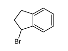1H-Indene, 1-bromo-2,3-dihydro-结构式