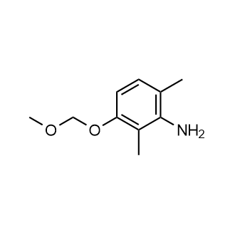 3-(甲氧基甲氧基)-2,6-二甲基苯胺结构式