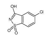 5-CHLOROSACCHARIN结构式