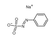 sodium salt of phenyldiazosulfonic acid结构式